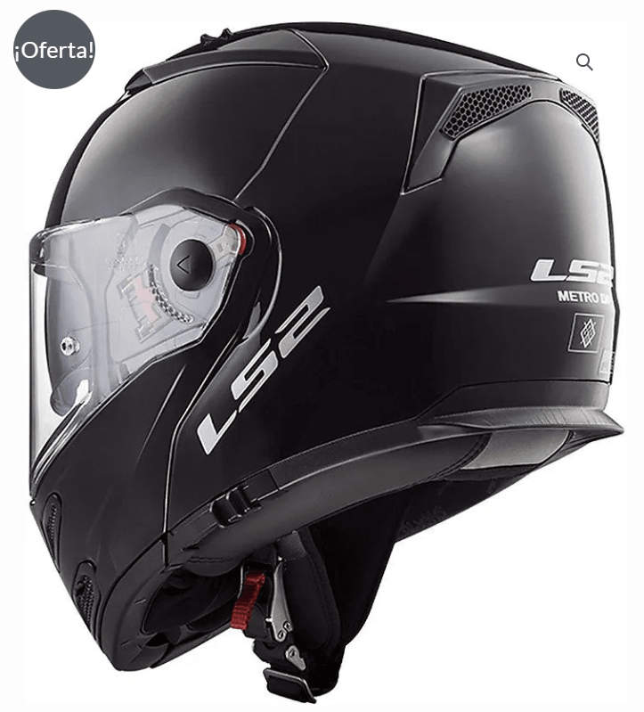 CASCO ABATIBLE LS2 FF324 EVO NEGRO MATE3