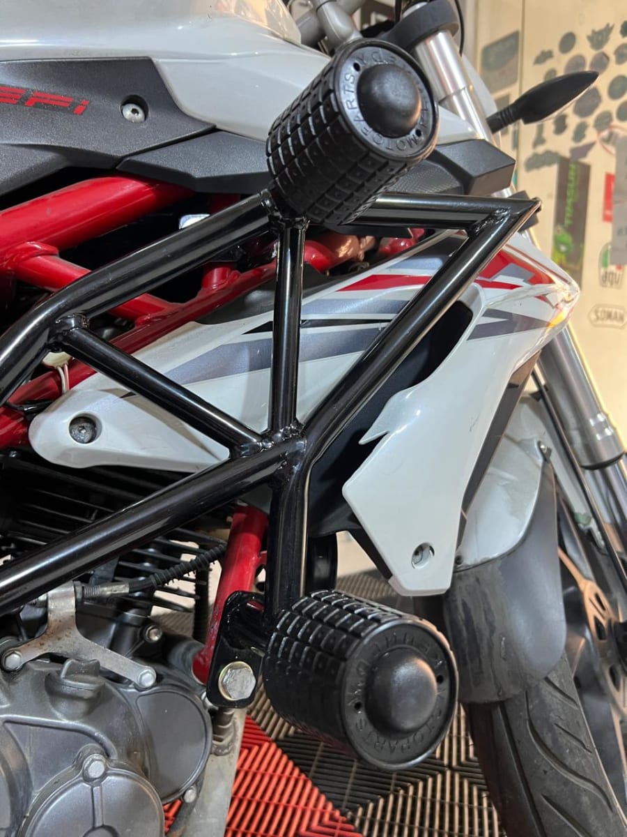 SLIDER BENELLI 150i NEGRO DOBLE TOPE -KN2