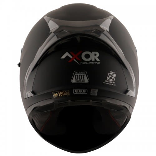 CASCO INTEGRAL AXOR STREET NEGRO MATE3