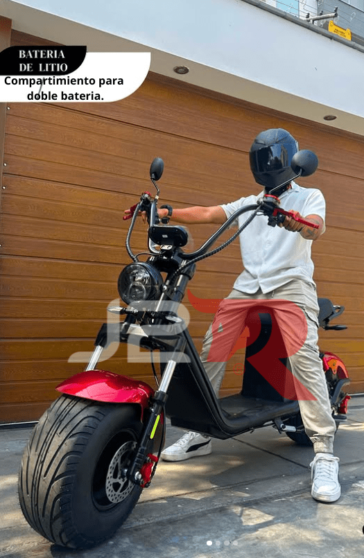 MOTO ELECTRICA CHOPPER TIPO HARLEY1