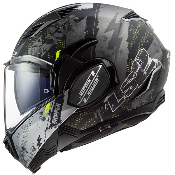 CASCO ABATIBLE LS2 FF900 VALIANT II GRIPPER TITANEO MATE5