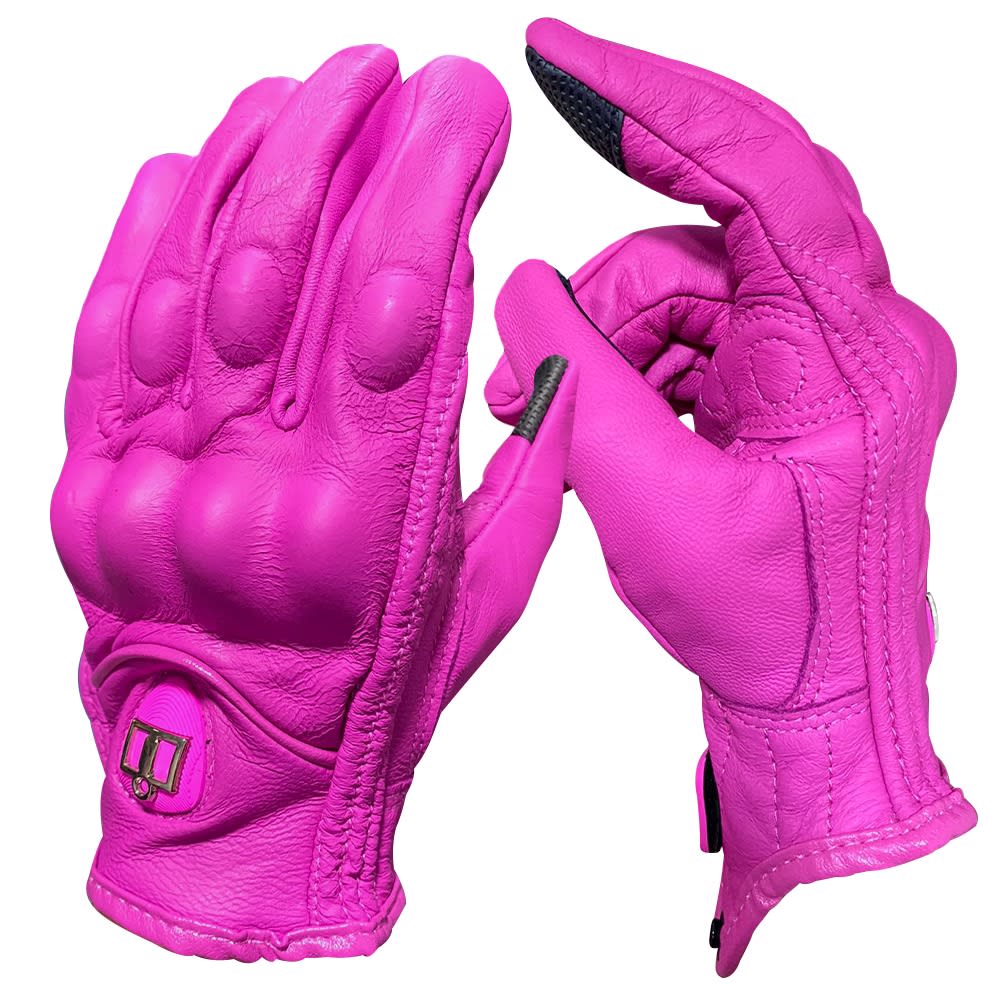 GUANTES IICON ROSADO4