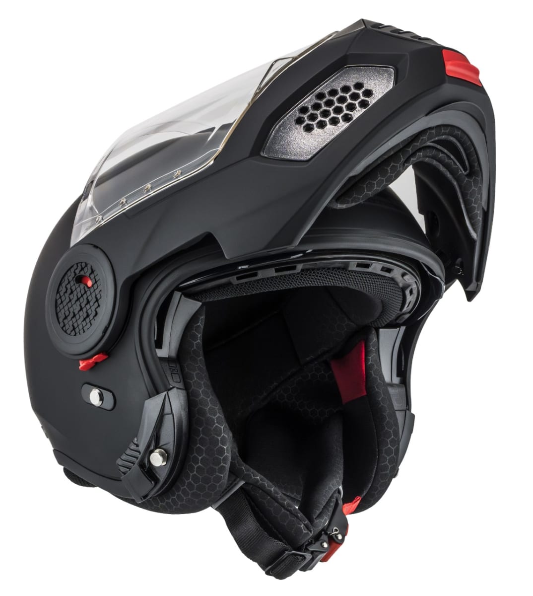 CASCO ABATIBLE NZI MINIMOD DUO NEGRO MATE2