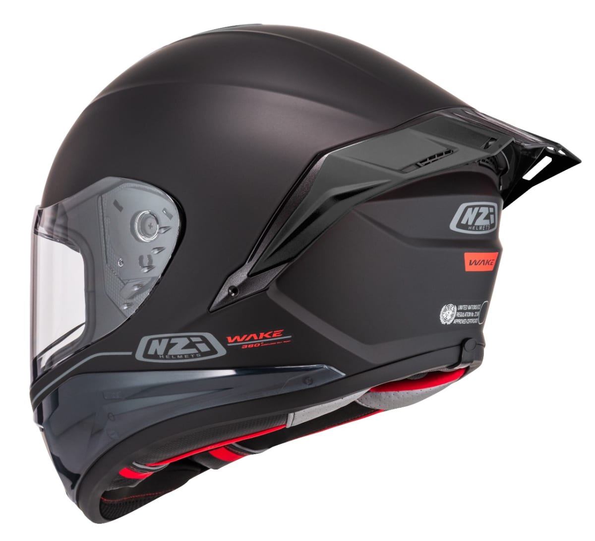 CASCO INTEGRAL NZI WAKE STREAM BOOSTER NEGRO MATE3