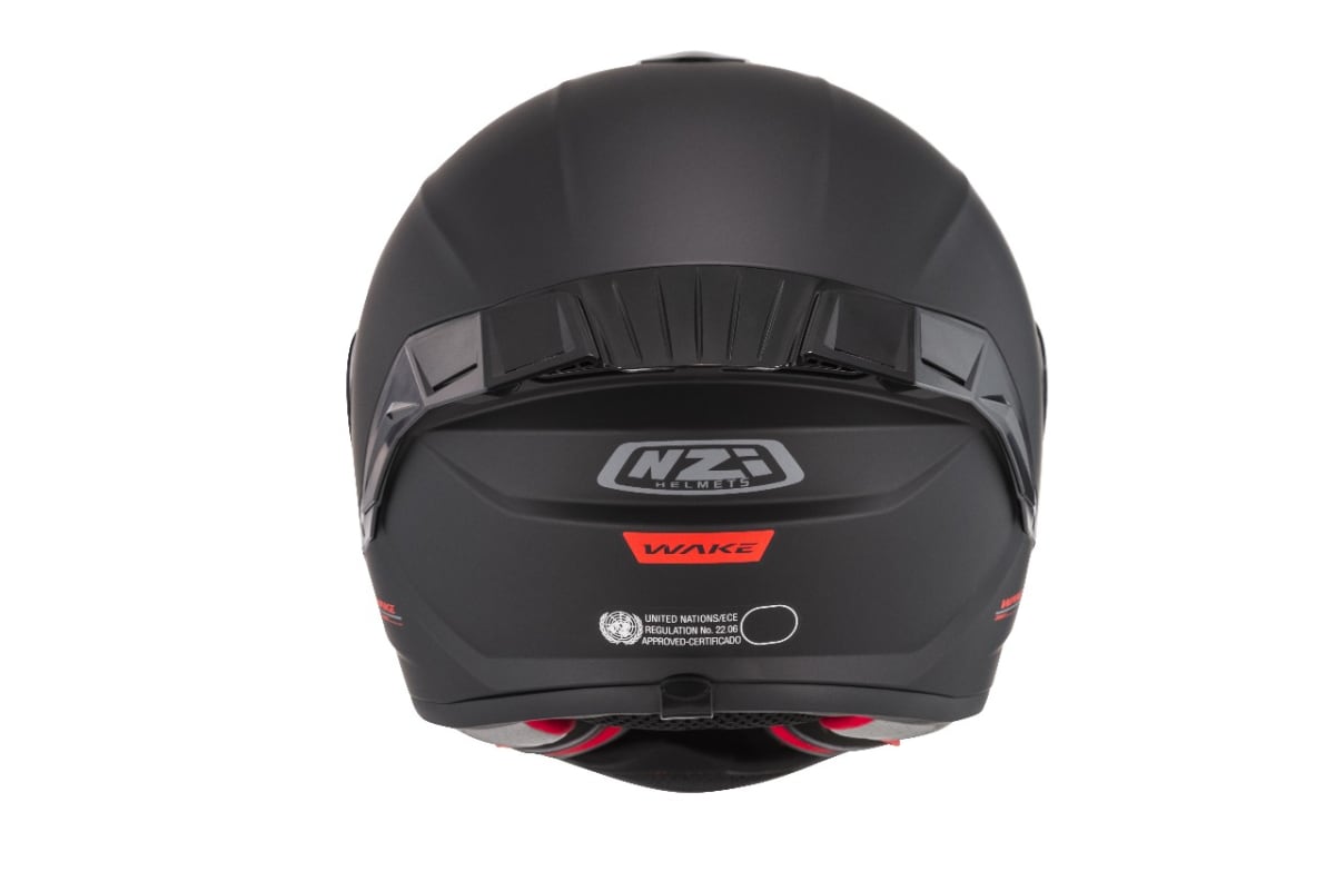 CASCO INTEGRAL NZI WAKE STREAM NEGRO MATE6