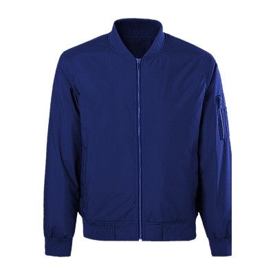 CHAQUETA BOMBER AZUL OSCURO