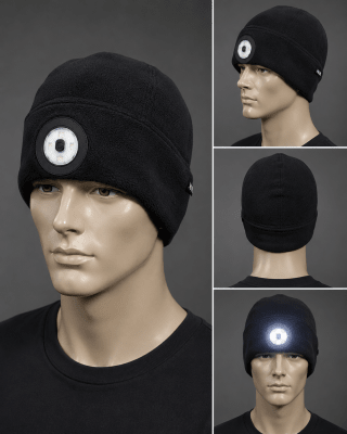 Gorro térmico con luz