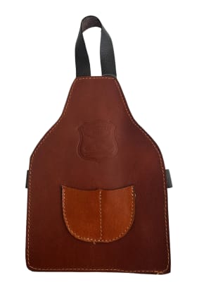 PECHERA MINI BOTELLA CUERO