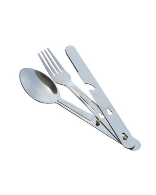 SET DE CUBIERTOS ACERO INOX