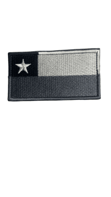 PARCHE BANDERA GRIS