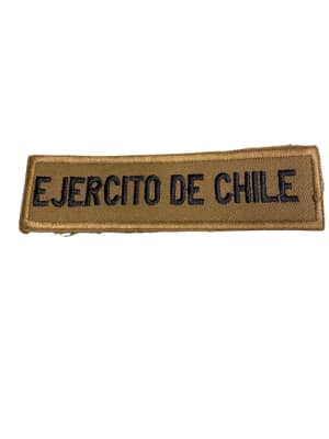 Parche Militar Rectangular