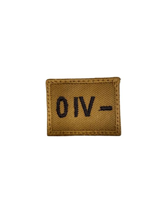 Parche Grupo Sanguineo OIV-1