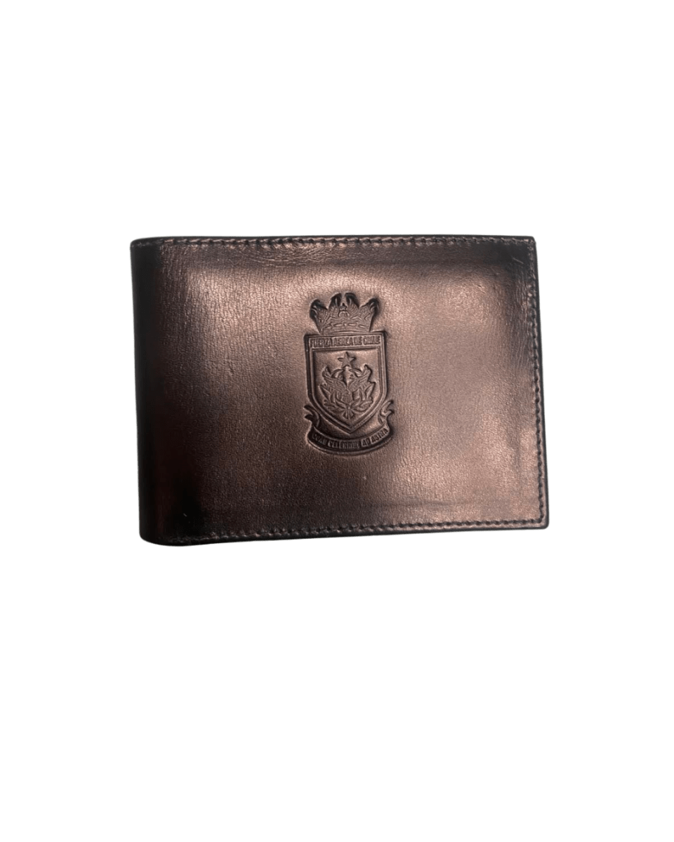 BILLETERA TRIPLE CUERO FUERZA AEREA NEGRO1