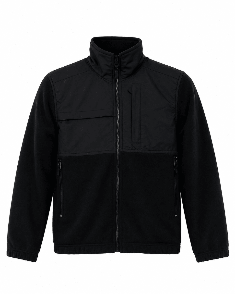 PARKA CON POLAR NEGRO1