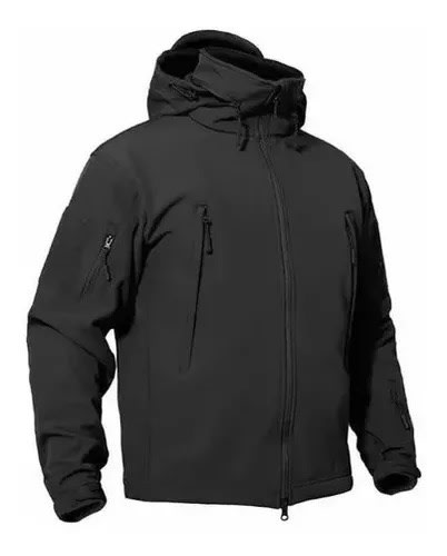 CHAQUETA SOFTSHELL NEGRA1