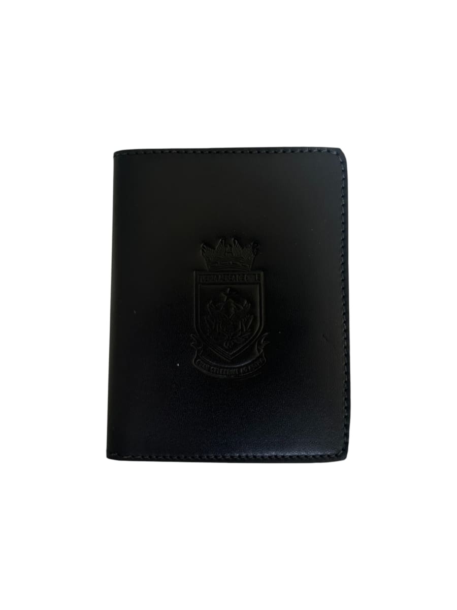 PORTA DOCUMENTOS FUERZA AEREA NEGRO CUERO1
