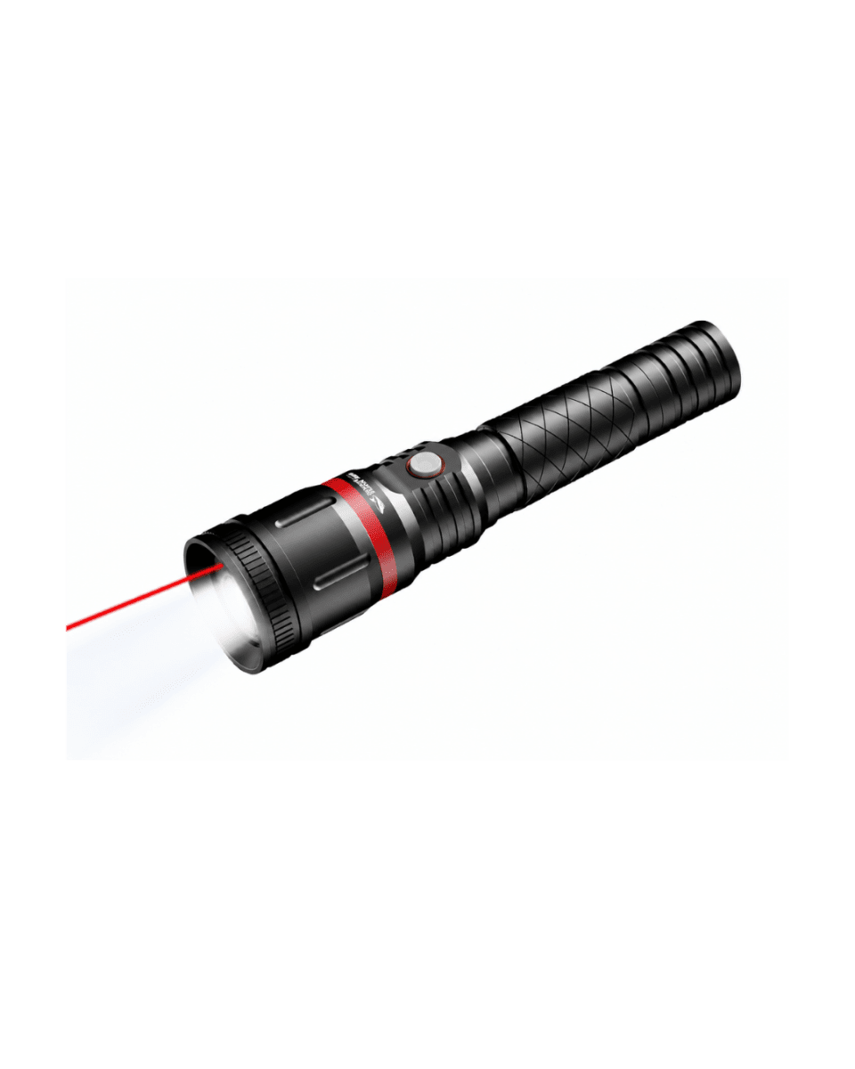 LINTERNA C/PUNTERO LASER SMILING SHARK E2211