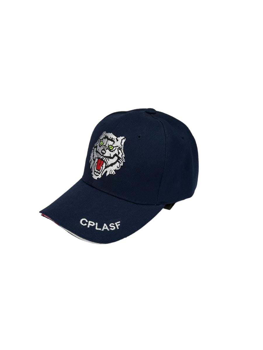GORRO AZUL C/TIGRE BLANCO2