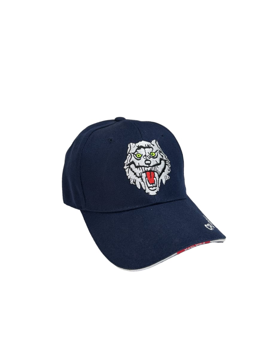 GORRO AZUL C/TIGRE BLANCO1
