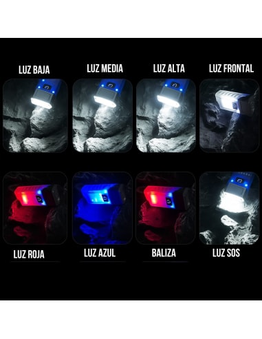 LINTERNA BALIZA 90 GRADOS GRIS4