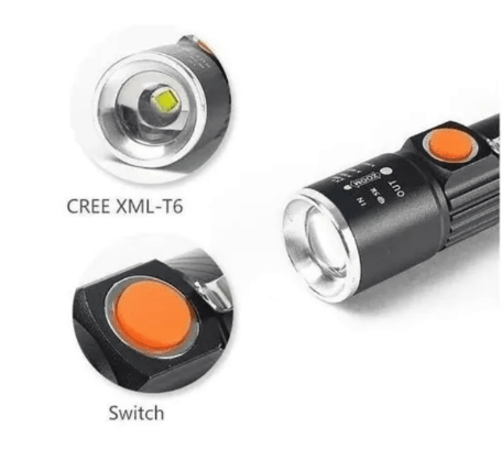 LINTERNA CARGA USB BL-5152