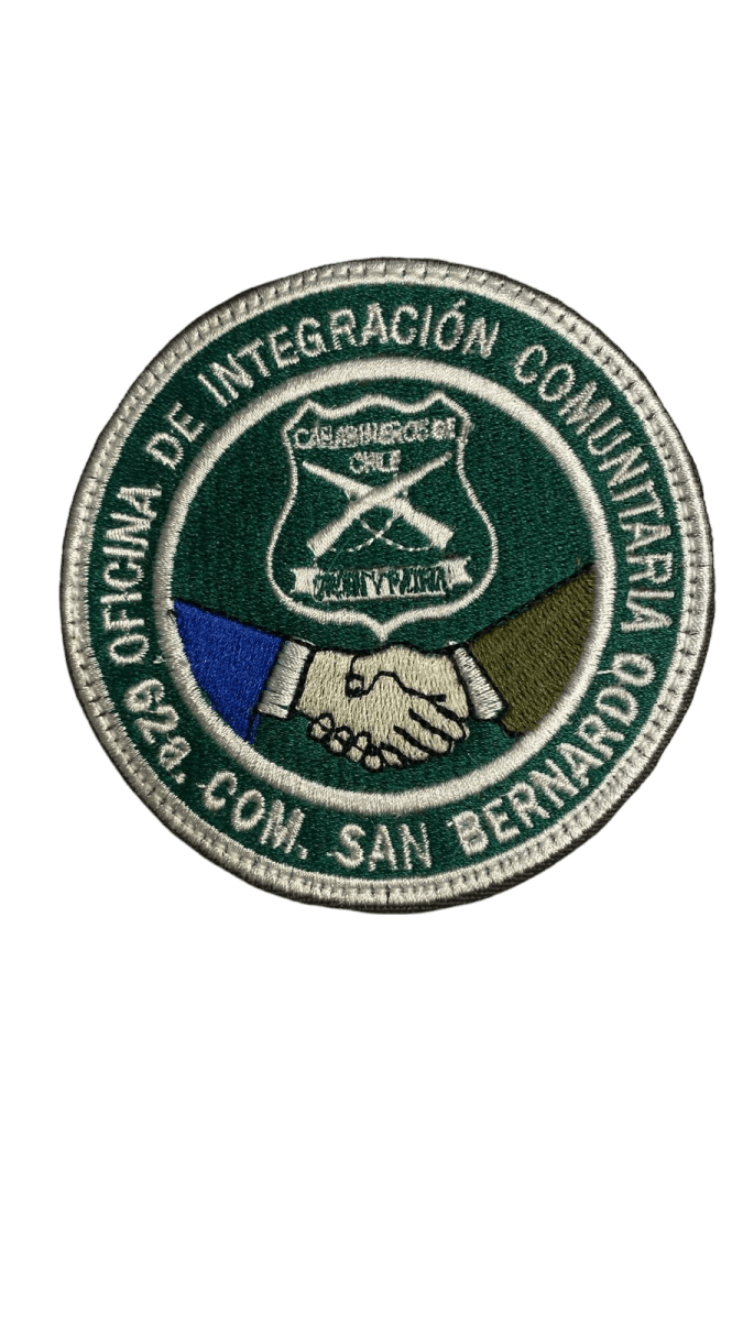 PARCHE CARABINEROS COMUNITARIAS 62º1