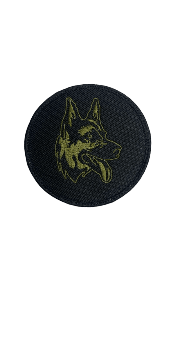 PARCHE CARABINEROS DISCO C/PERRO1