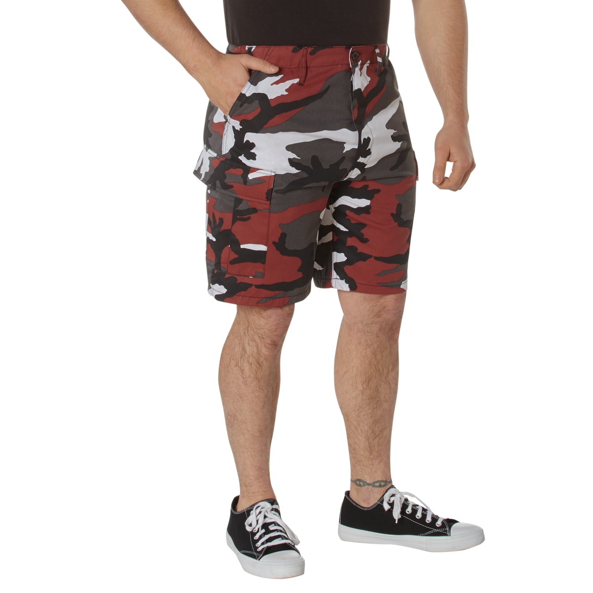 SHORT HOMBRE CAMO ROJO2