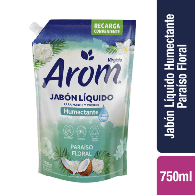 JABON AROM PARAISO FLORAL 750ML1