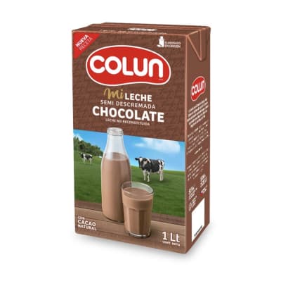 LECHE COLUN SABOR CHOCOLATE CACAO 1L1