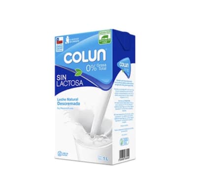 LECHE COLUN DESCREMADA SIN LACTOSA 1LT1