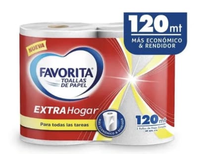 TOALLA FAVORITA EXTRA HOGAR 2x60MTRS1