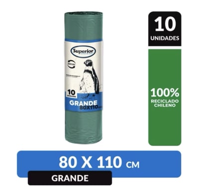 BOLSA DE BASURA SUPERIOR 80X1101