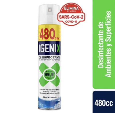 DESINFECTANTE AEROSOL IGENIX 480CC2