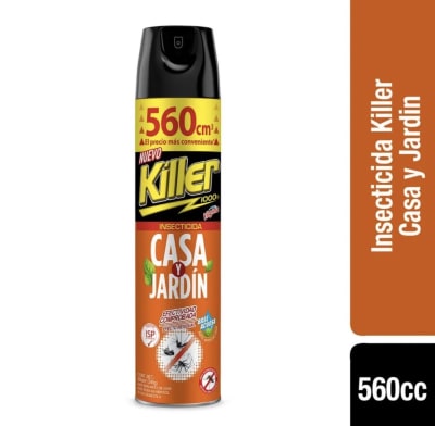 INSECTICIDA  KILLER CASA Y JARDÍN 560CC1