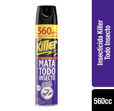 INSECTICIDA KILLER MATA TODO INSECTO 560CC1