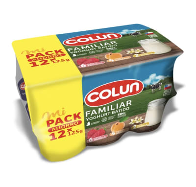 PACK YOGHURT COLUN X122