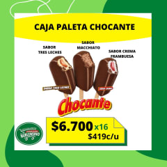 CAJA PALETA CHOCANTE 16UNIDADES