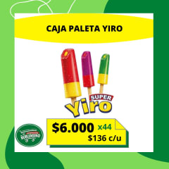 CAJA HELADO YIRO PANDA 44 UND