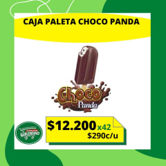 CAJA HELADO PALITO CHOCO PANDA