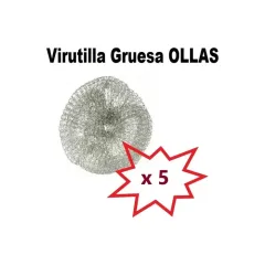 PACK VIRUTILLA GRUESA OLLA X5