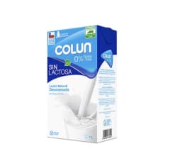 LECHE COLUN DESCREMADA SIN LACTOSA 1LT