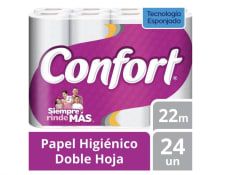 PAPEL HIGIENICO CONFORT 24 X 22MTS
