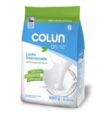LECHE EN POLVO COLUN DESCREMADA 800GRS