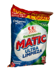 DETERGENTE POLVO MATIC QU2000 10KILOS