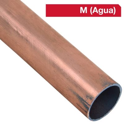 CAÑERIA COBRE TIPO M TIRA METRO 3/4