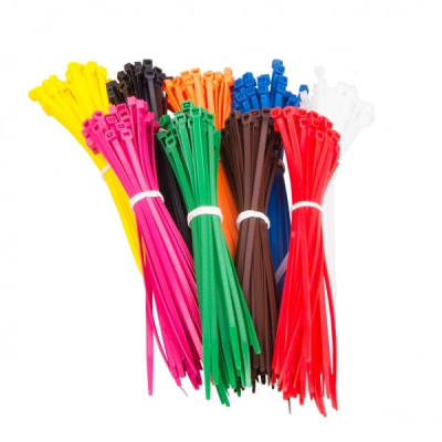 ABRAZADERA PLASTICA 3,6x200mm NARANJA