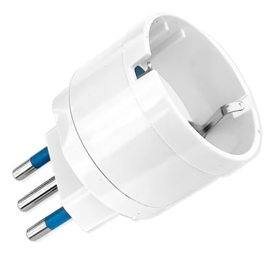 ADAPTADOR ELECTRICO SCHUKO 10A 250V MAX1500W