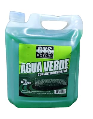 AGUA VERDE 5 LITROS CYS MOTORS