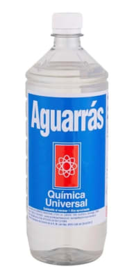 DILUYENTE AGUARRAS 1 LITRO QUIMICA UNIVERSAL